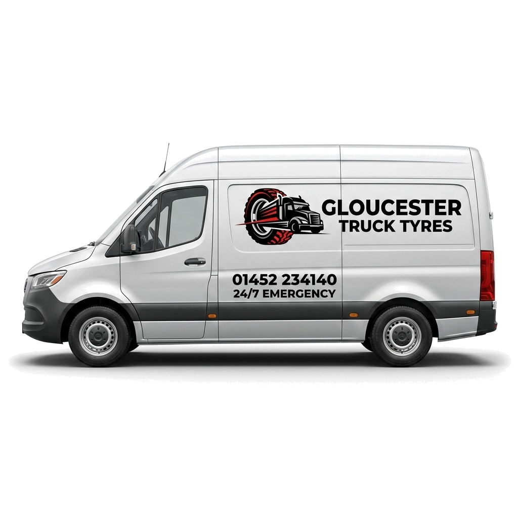 Mobile HGV and truck tyre fitting specialist van dispatched in Gloucester - Mobile Truck Tyre Fitting in Gloucester
